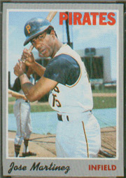 1970 Topps Baseball Cards      008       Jose Martinez RC